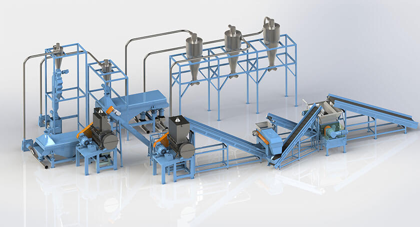 Rubber Crumb Production Line